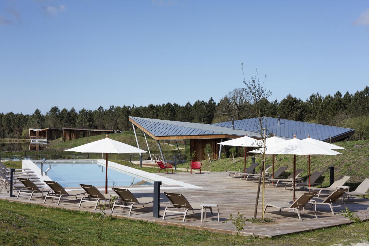 Les Echasses Golf & Surf Eco Lodge Saubion Экстерьер фото