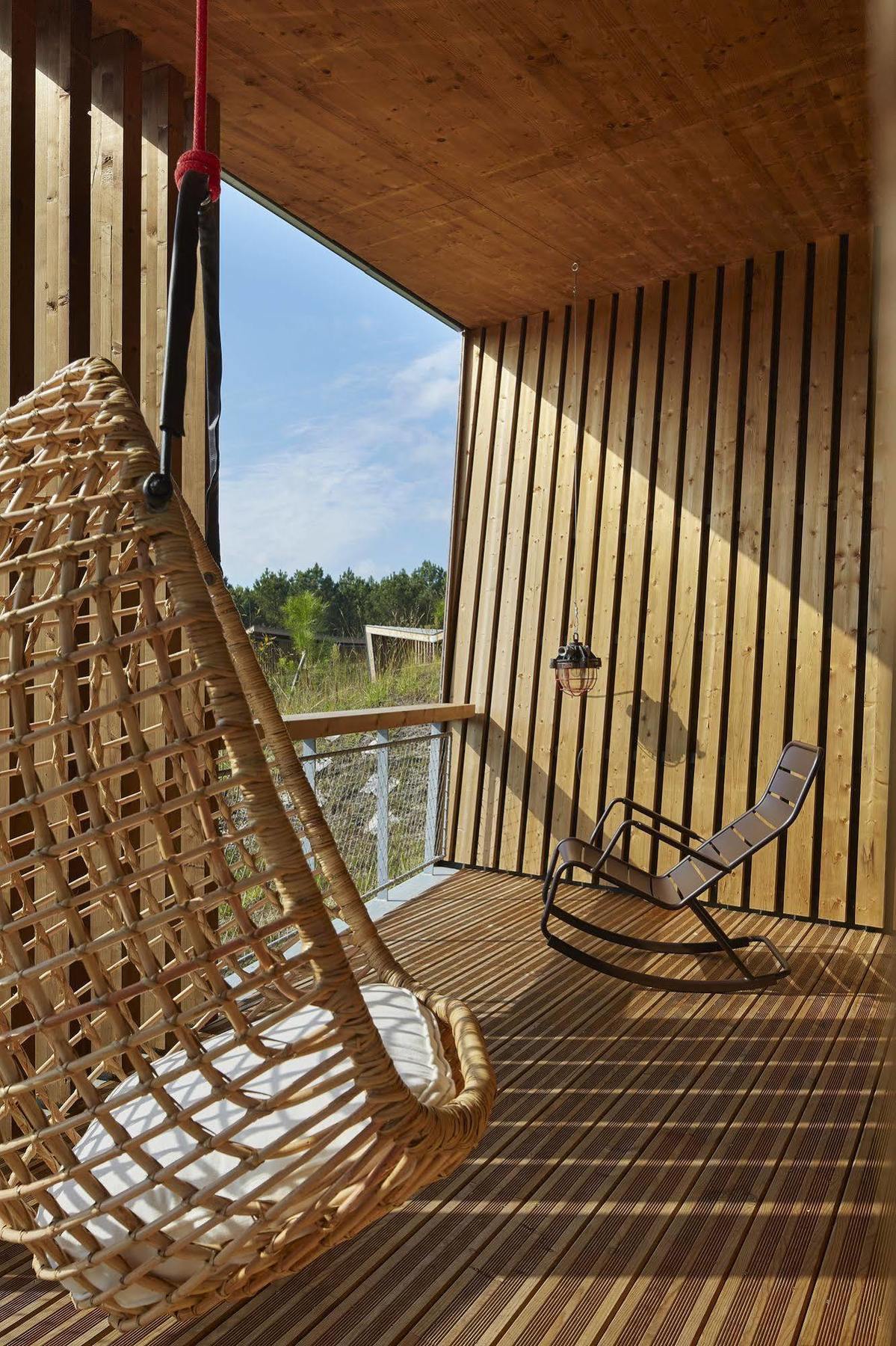 Les Echasses Golf & Surf Eco Lodge Saubion Экстерьер фото