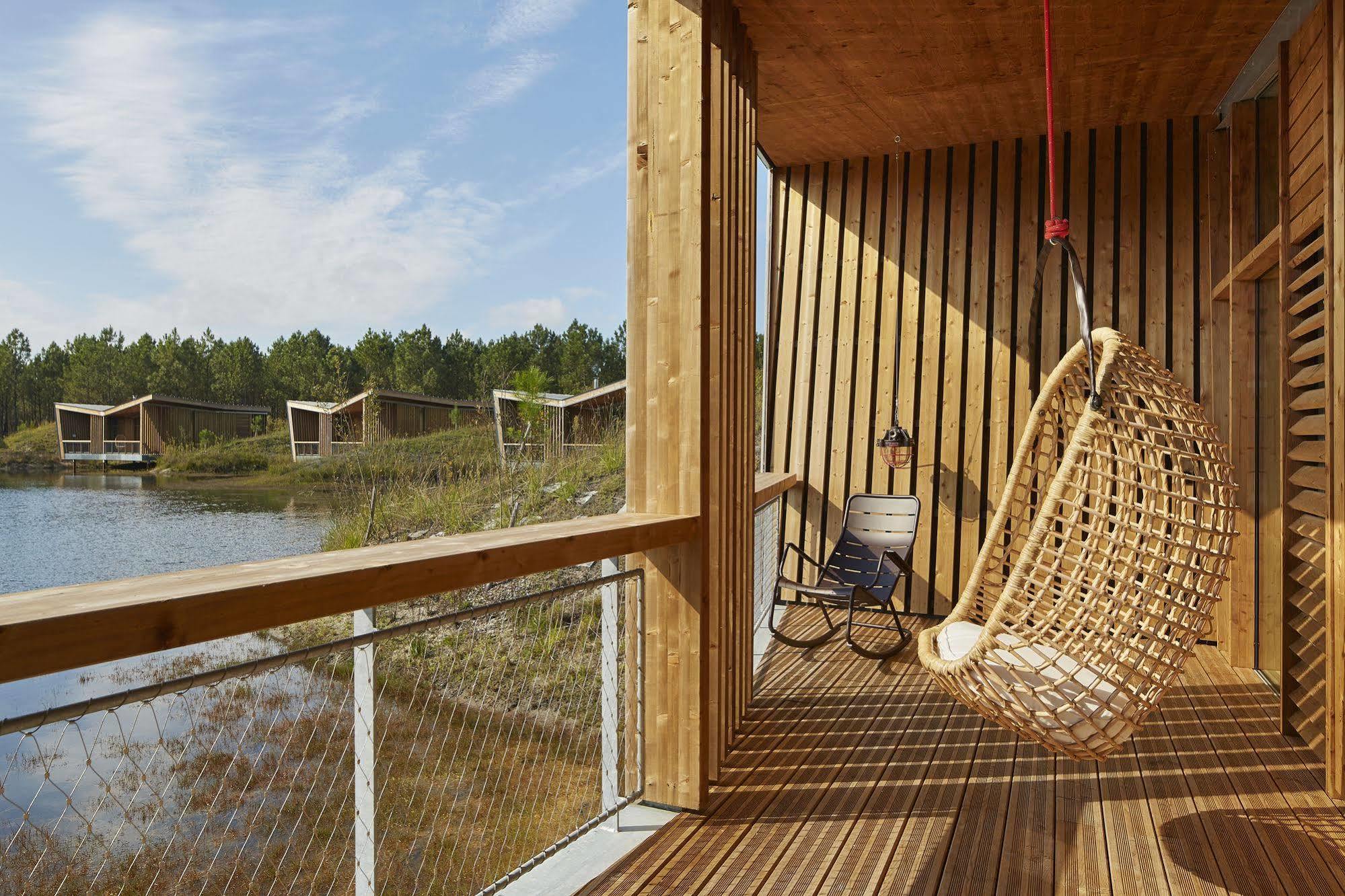 Les Echasses Golf & Surf Eco Lodge Saubion Экстерьер фото