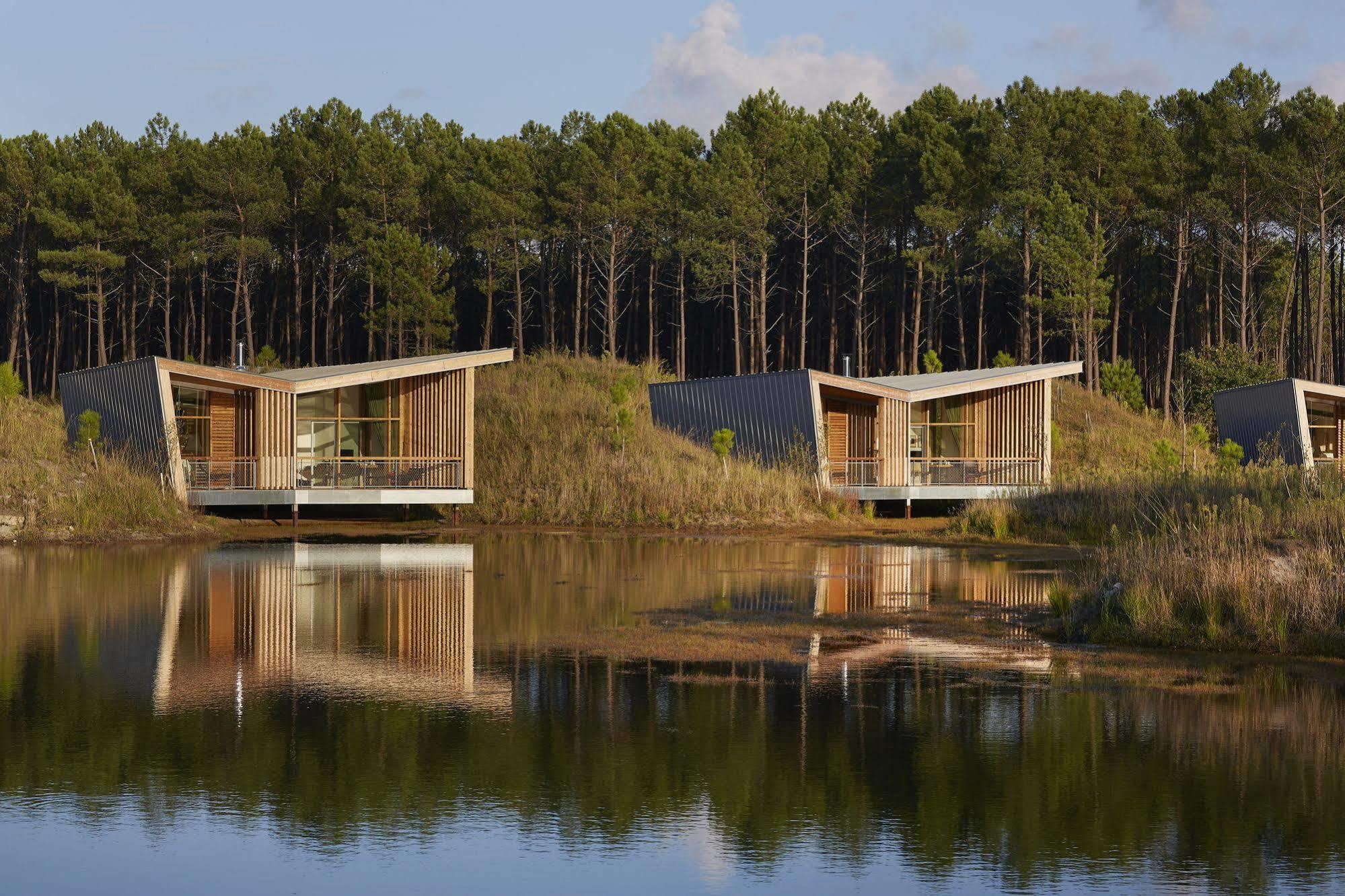 Les Echasses Golf & Surf Eco Lodge Saubion Экстерьер фото
