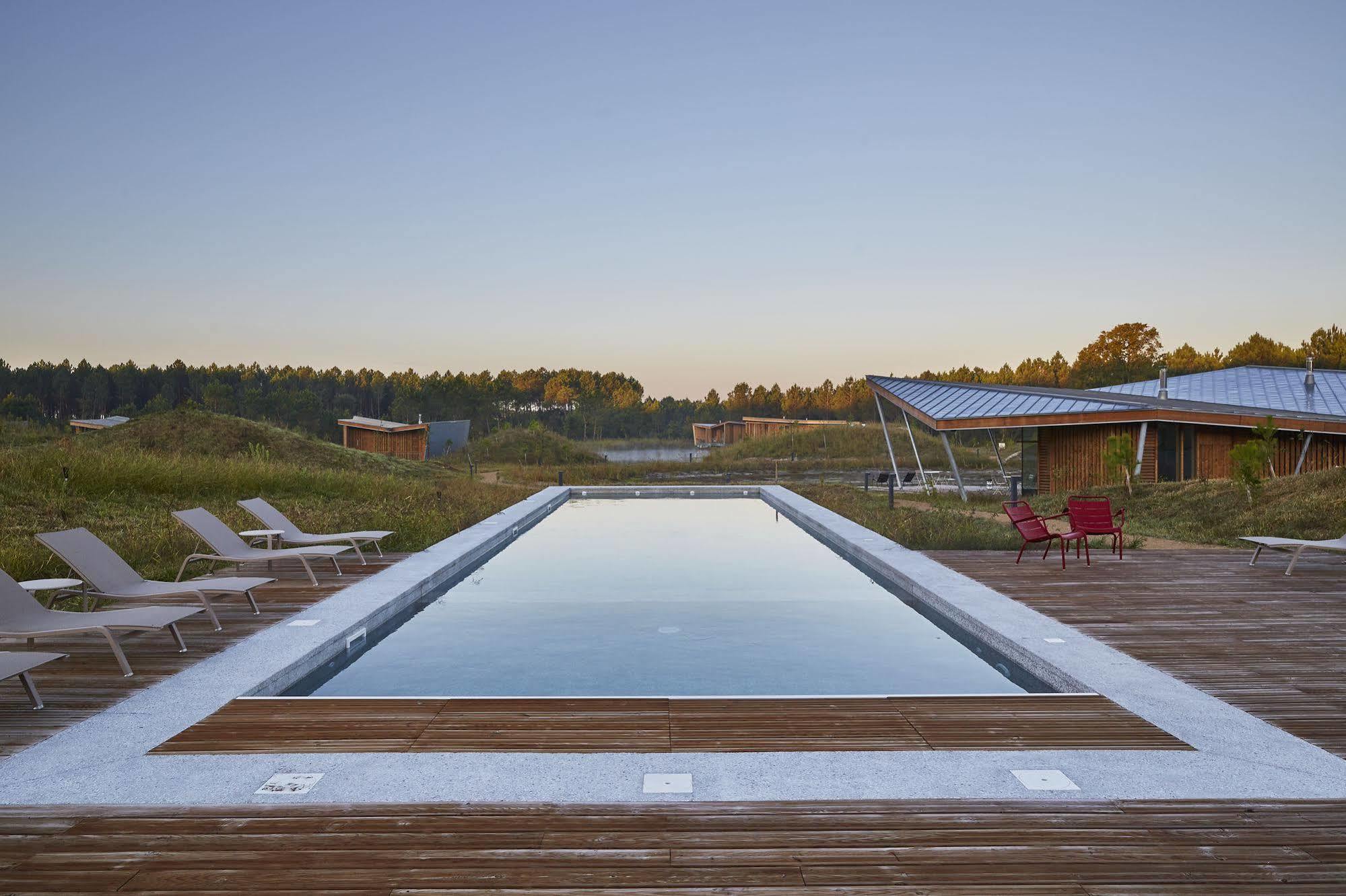 Les Echasses Golf & Surf Eco Lodge Saubion Экстерьер фото