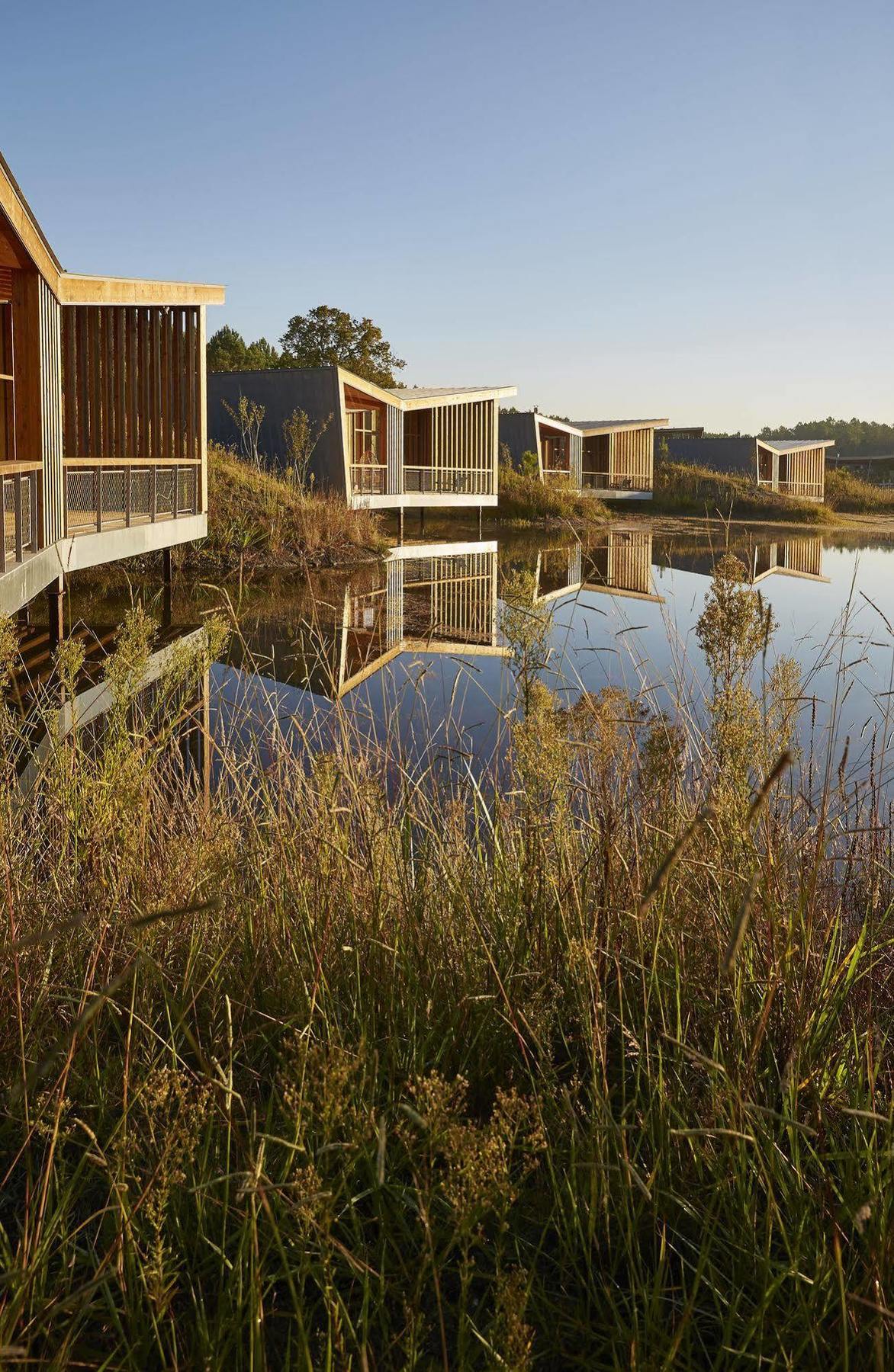 Les Echasses Golf & Surf Eco Lodge Saubion Экстерьер фото